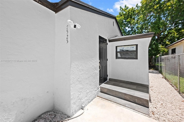 7525 NW 15th Ave, Miami, FL 33147 - property entrance with stucco siding