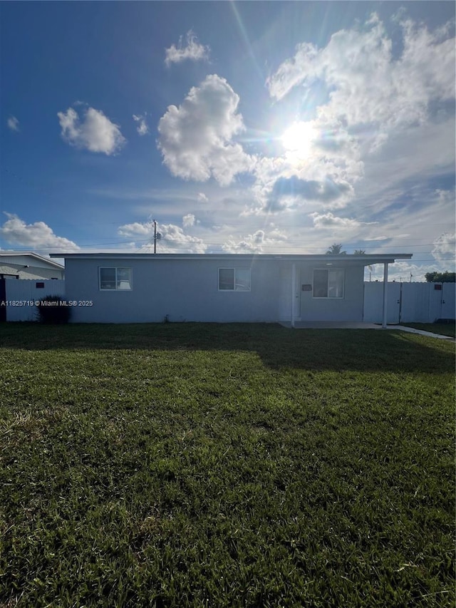 14730 SW 104th Ct, Miami, FL 33176 - back of property featuring a patio