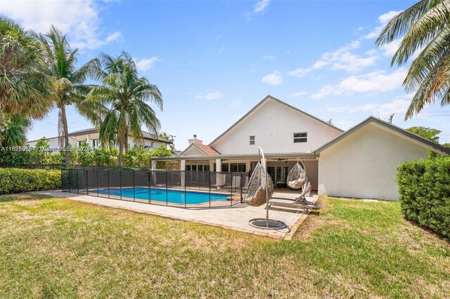 413 Holiday, Hallandale Beach, FL 33009 - view of swimming pool with a patio