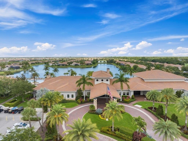 9125 SW Esule Way, Port St Lucie, FL 34987 - aerial view of residential area featuring a nearby body of water