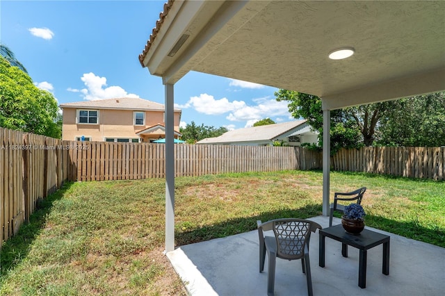 13224 NW 12th St, Pembroke Pines, FL 33028 - fenced backyard featuring a patio