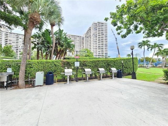 2500 Parkview Dr Unit 405, Hallandale Beach, FL 33009 - view of community with a patio area