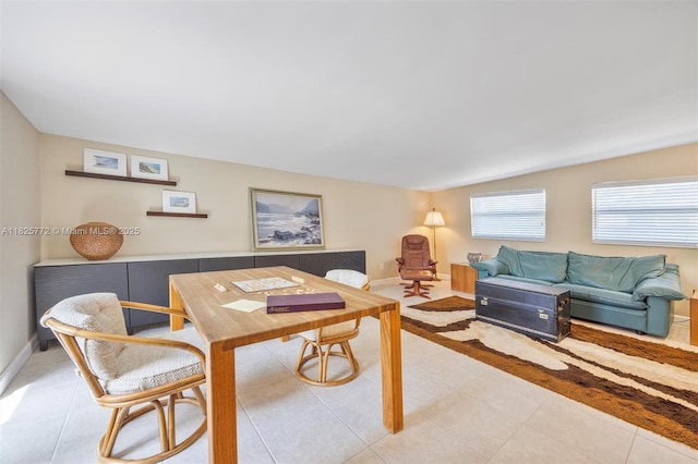 10220 SW 108th St, Miami, FL 33176 - living room with a desk and light tile patterned floors