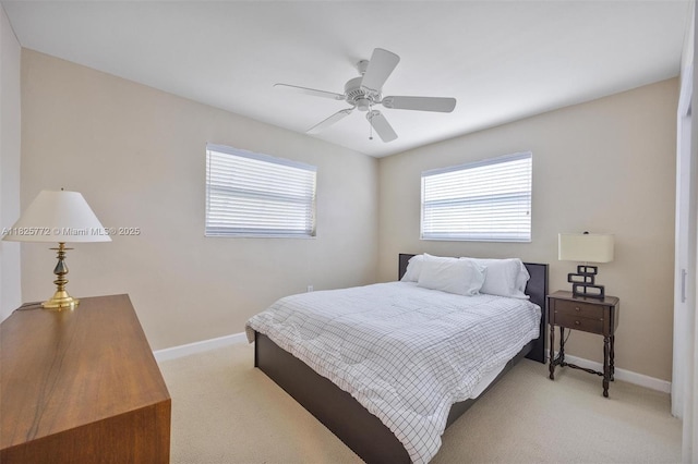 10220 SW 108th St, Miami, FL 33176 - bedroom featuring light colored carpet and ceiling fan