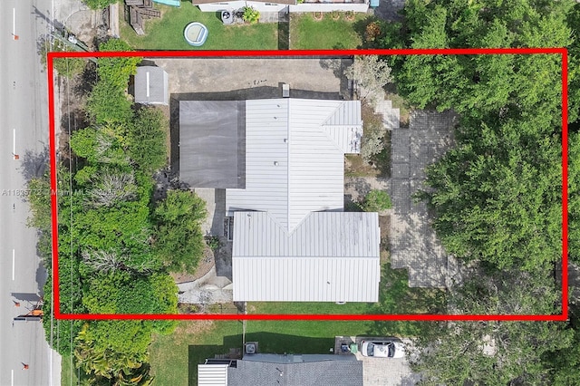 10220 SW 108th St, Miami, FL 33176 - aerial view of property's location featuring property parcel outlined