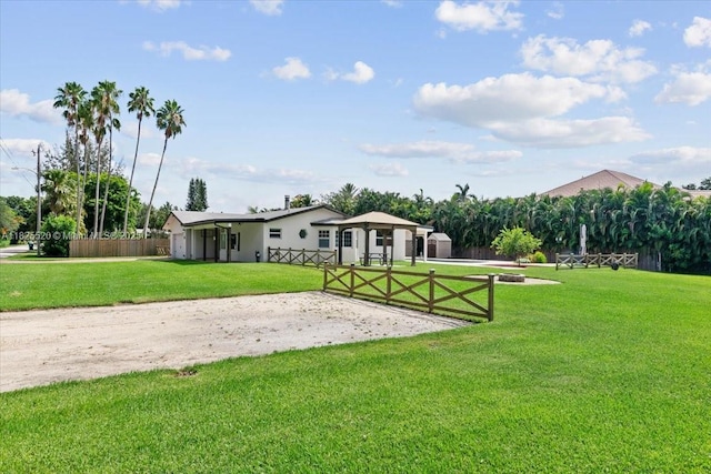 1550 NW 114th Ave, Plantation, FL 33323 - view of yard featuring an attached garage
