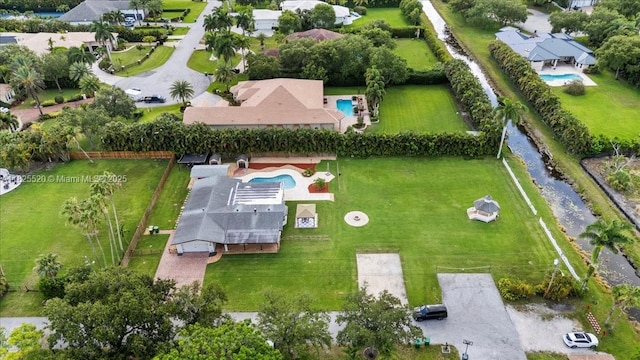 1550 NW 114th Ave, Plantation, FL 33323 - aerial view of a pool area