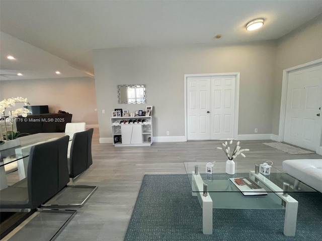 1087 Chenille Cir, Weston, FL 33327 - living area featuring recessed lighting and baseboards