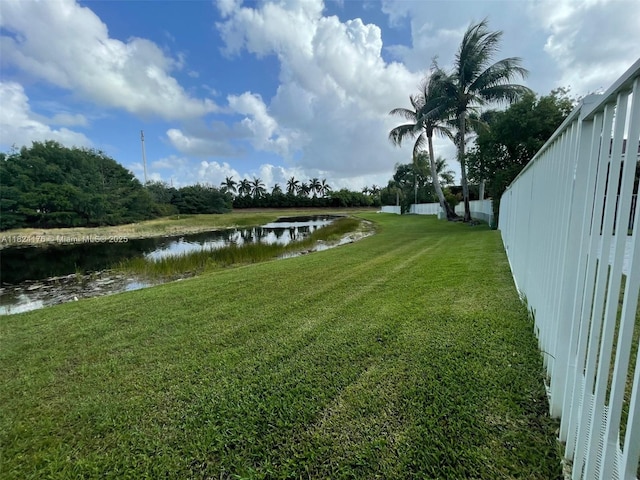 1087 Chenille Cir, Weston, FL 33327 - view of yard with a water view