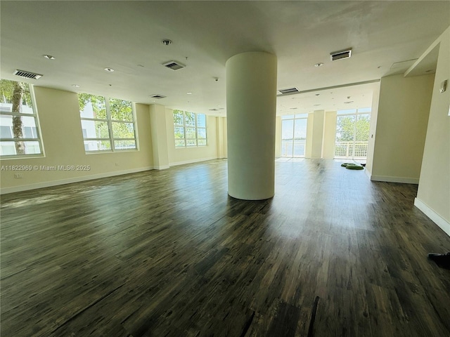 2001 Biscayne Blvd Unit 2402, Miami, FL 33137 - empty room featuring dark wood-type flooring