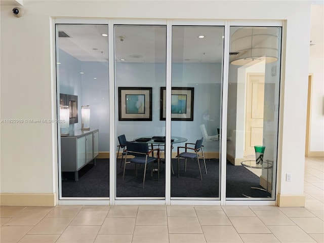 2001 Biscayne Blvd Unit 2402, Miami, FL 33137 - exterior space with baseboards and tile patterned floors