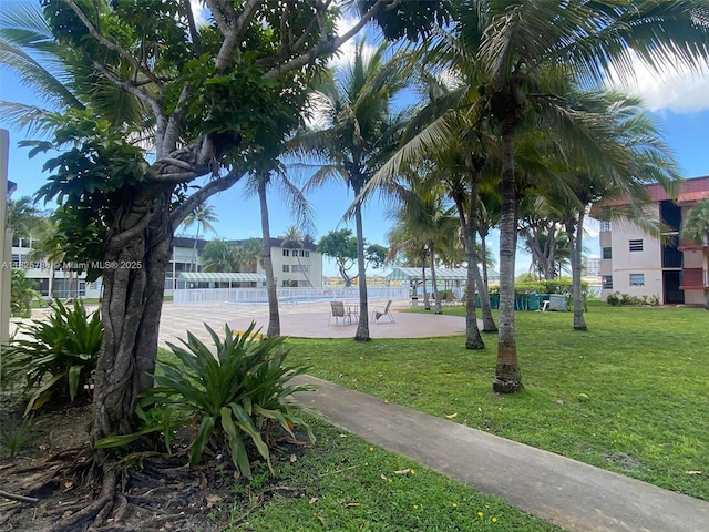 19001 NE 14th Ave Unit 325, Miami, FL 33179 - view of home's community with a lawn