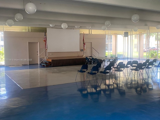 19001 NE 14th Ave Unit 325, Miami, FL 33179 - miscellaneous room featuring concrete flooring