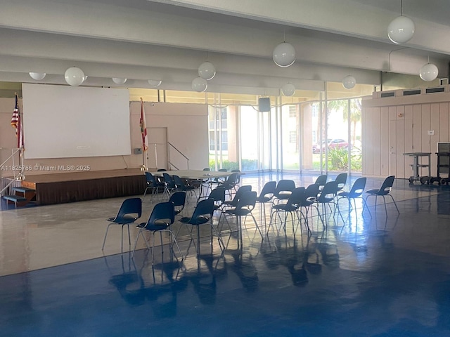 19001 NE 14th Ave Unit 325, Miami, FL 33179 - misc room featuring finished concrete flooring