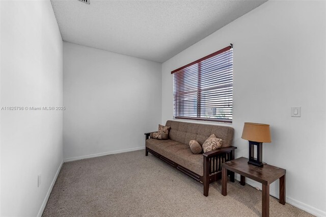 452 NE 20th Ter, Homestead, FL 33033 - sitting room with light colored carpet and a textured ceiling