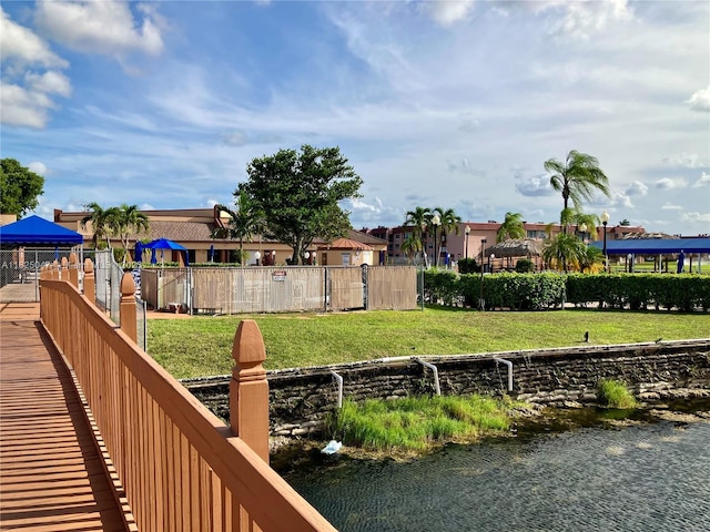 9041 Sunrise Lakes Blvd Unit 208, Sunrise, FL 33322 - view of yard featuring a water view
