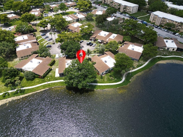 616 Briarwood Cir Unit 1-44, Hollywood, FL 33024 - aerial overview of property's location featuring a large body of water and nearby suburban area