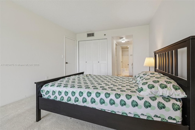 900 Saint Charles Pl Unit 420, Pembroke Pines, FL 33026 - carpeted bedroom with a closet and ensuite bath