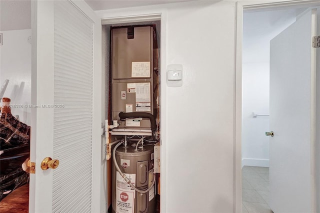 1750 NE 191st St Unit 106-1, Miami, FL 33179 - utility room with electric water heater