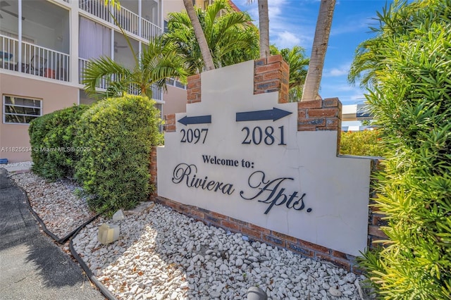 2097 S Ocean Unit 207, Hallandale Beach, FL 33009 - view of community / neighborhood sign