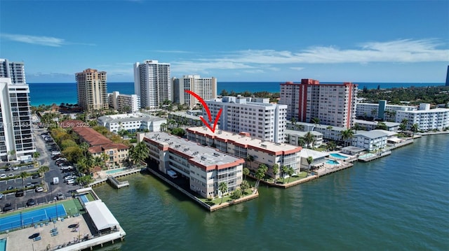 2097 S Ocean Unit 207, Hallandale Beach, FL 33009 - view of urban area with a nearby body of water