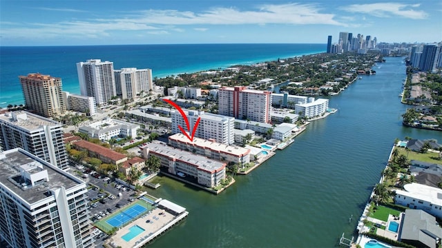2097 S Ocean Unit 207, Hallandale Beach, FL 33009 - view of urban area with a large body of water