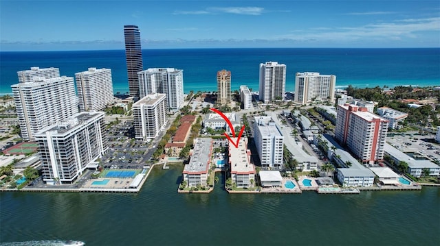 2097 S Ocean Unit 207, Hallandale Beach, FL 33009 - view of urban area with a large body of water