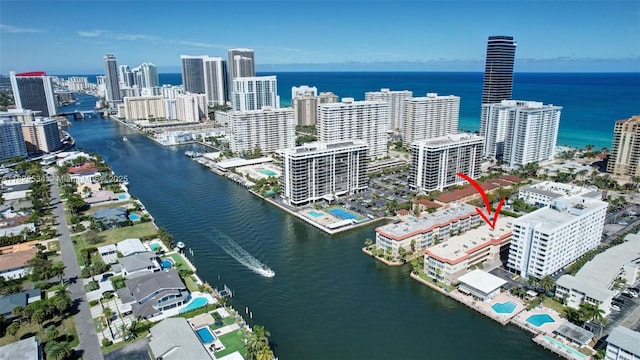 2097 S Ocean Unit 207, Hallandale Beach, FL 33009 - view of urban area featuring a large body of water