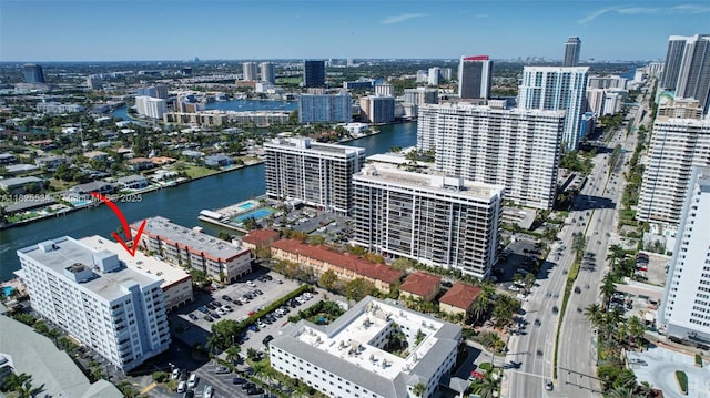 2097 S Ocean Unit 207, Hallandale Beach, FL 33009 - view of urban area with a nearby body of water