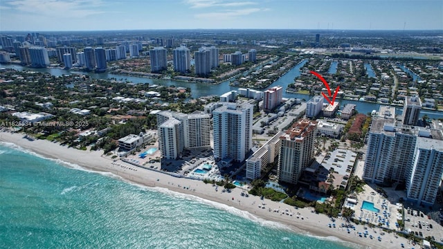 2097 S Ocean Unit 207, Hallandale Beach, FL 33009 - view of urban area featuring extended coastline
