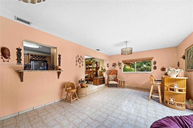 3820 SW 122nd Ave, Miami, FL 33175 - living room with a textured ceiling