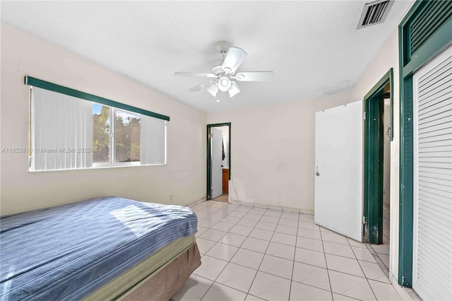 3820 SW 122nd Ave, Miami, FL 33175 - bedroom featuring a ceiling fan, light tile patterned floors, and a closet