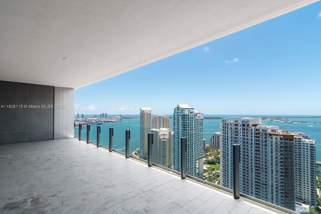 300 Biscayne Blvd Way Unit 3902, Miami, FL 33131 - balcony featuring a water view