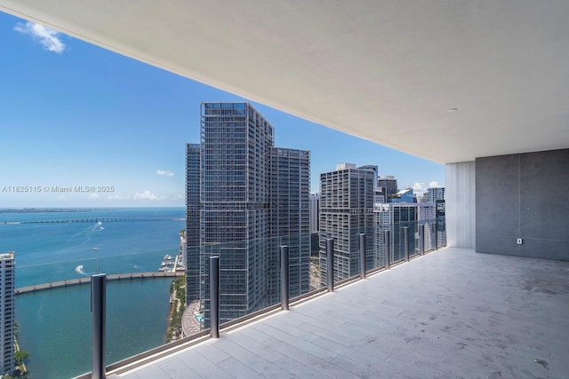 300 Biscayne Blvd Way Unit 3902, Miami, FL 33131 - balcony with a water view and a view of city