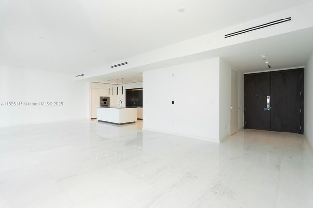 300 Biscayne Blvd Way Unit 3902, Miami, FL 33131 - spare room featuring light marble finish flooring