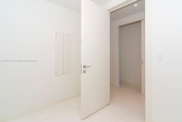 300 Biscayne Blvd Way Unit 3902, Miami, FL 33131 - corridor with baseboards and recessed lighting