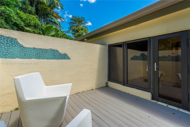 2691 SW 110th Way, Davie, FL 33328 - view of wooden terrace