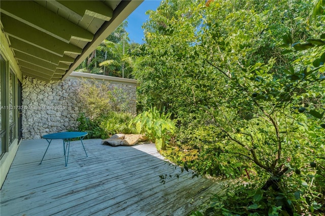 2691 SW 110th Way, Davie, FL 33328 - view of wooden deck
