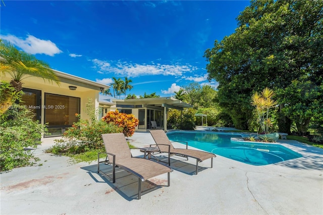 2691 SW 110th Way, Davie, FL 33328 - swimming pool with a patio