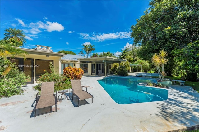 2691 SW 110th Way, Davie, FL 33328 - outdoor pool featuring a patio area