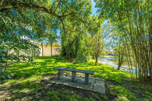 2691 SW 110th Way, Davie, FL 33328 - view of community with a yard and a water view
