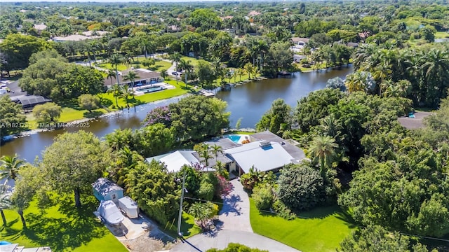 2691 SW 110th Way, Davie, FL 33328 - aerial view of residential area with a large body of water