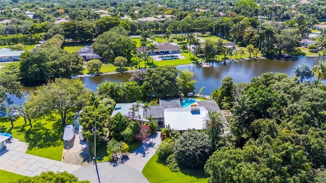 2691 SW 110th Way, Davie, FL 33328 - aerial view of residential area with a nearby body of water