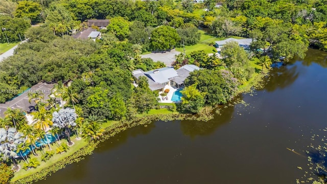 2691 SW 110th Way, Davie, FL 33328 - aerial view of property and surrounding area featuring a nearby body of water