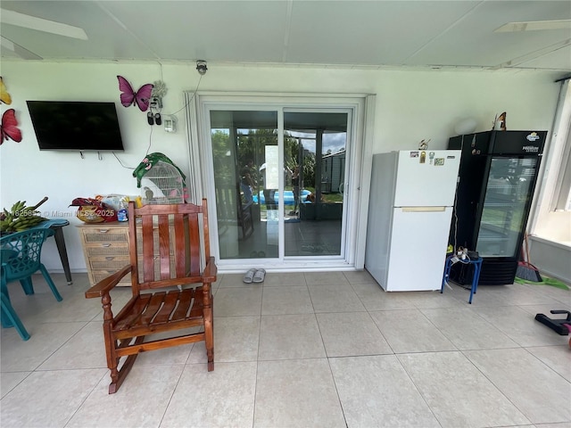 1716 SW Cordova St, Port St Lucie, FL 34987 - view of patio with beverage cooler