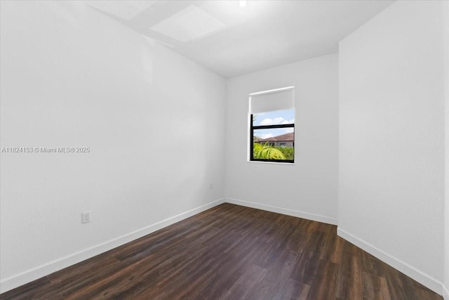 25041 SW 108th Ave, Homestead, FL 33032 - unfurnished room featuring dark wood-style floors and baseboards