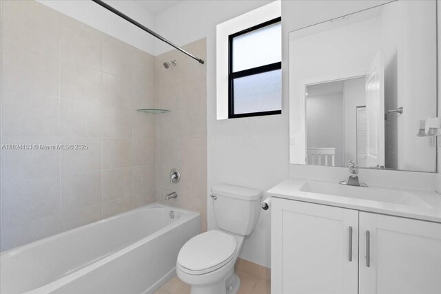 25041 SW 108th Ave, Homestead, FL 33032 - bathroom featuring vanity and shower / bath combination