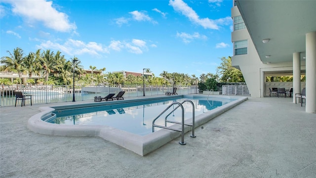 9500 W Bay Harbor Dr Unit 7H, Bay Harbor Islands, FL 33154 - community pool with a patio