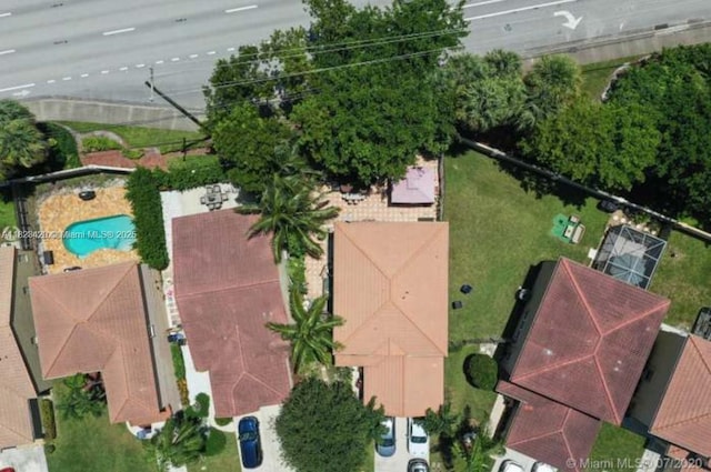 4280 NW 1st Pl, Deerfield Beach, FL 33442 - drone / aerial view of a pool area
