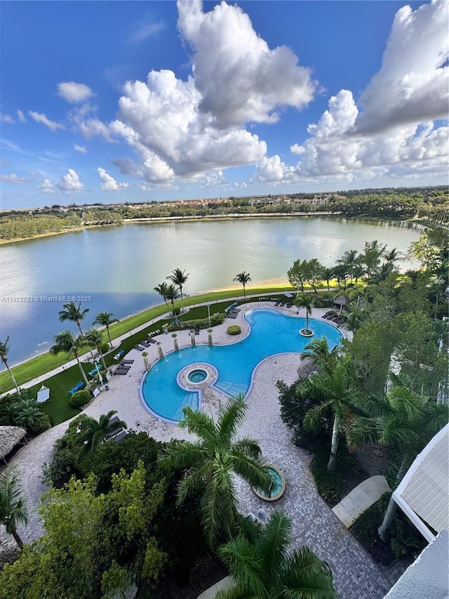 2681 N Flamingo Rd Unit 908S, Sunrise, FL 33323 - community pool with a water view